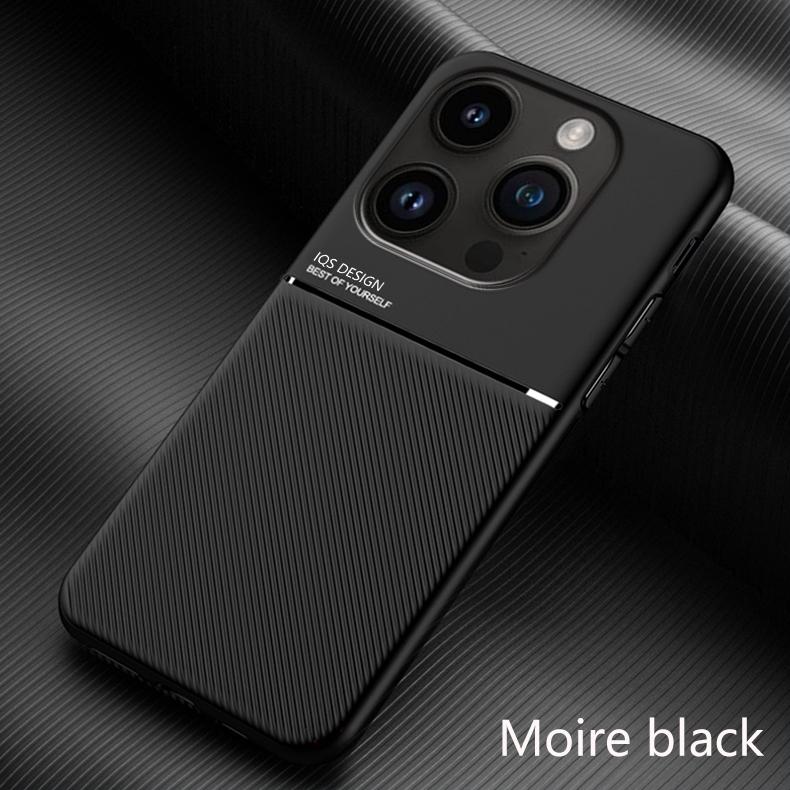 

Чехол для iPhone 16 Pro Max с магнитным держателем для автомобиля, кожаная пластина, чехлы для телефона для iPhone 16 iPhone16 16Plus, мягкая задняя крышка, Fundas For iphone 16 Pro