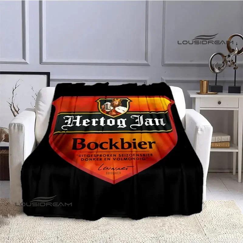 Hertog Jan Druckdecke Picknickdecke Decken für Betten Flansch Warme Decke Heimreise-Decken Bettwäsche Geburtstagsgeschenk