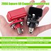 All-Copper Lithium Battery Terminal Connector Energy Storage Terminal Battery Connector Adapter Inverter Plug 200A