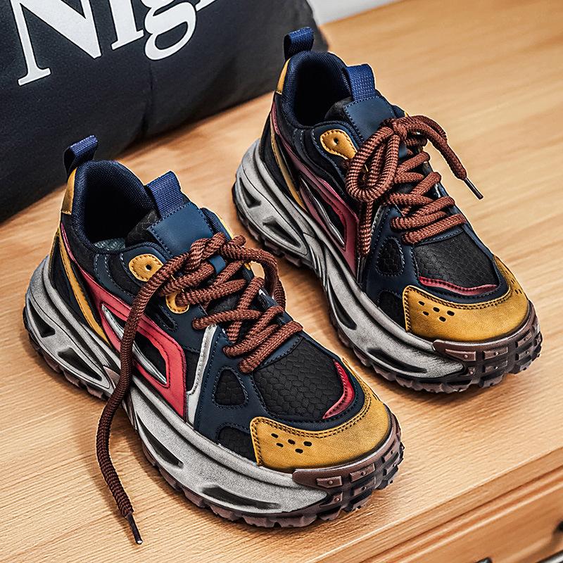 Dirty dad shoes 22 spring niche sports shoes durian sole personalized polishing retro street shot running shoes