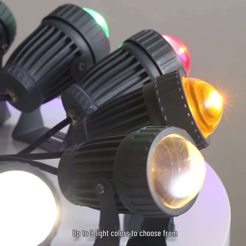 UOSU Outdoor Waterproof LED Spotlight Wall Lamp