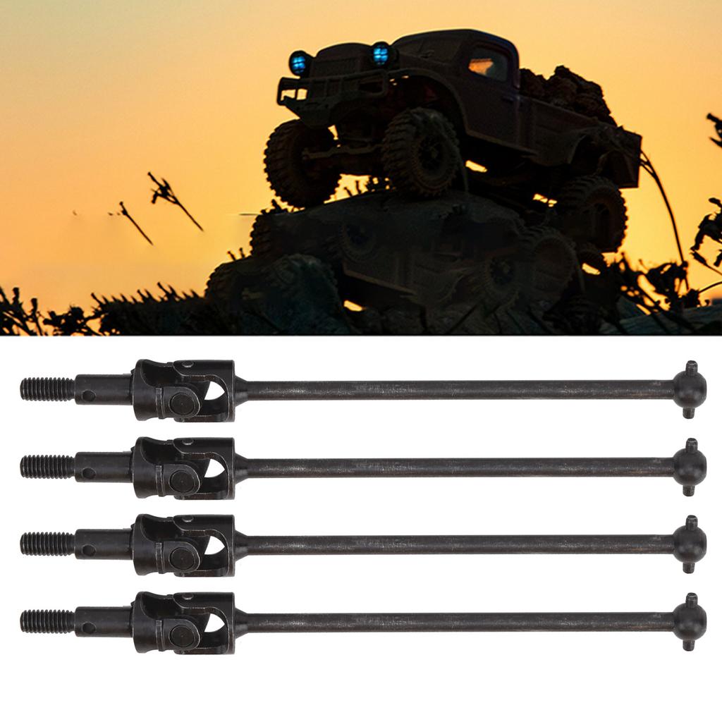 4pcs   Drive Shaft Steel Swing Shaft RC Accessory Fit for   94111 1/10 RC Car