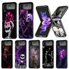 Anatomy Skeleton Heart Lovey Kiss Cases For Samsung Galaxy Z Flip 4 5 6 7 3 Z Flip7 Flip6 Flip4 Flip5 Flip3 5G Hard Shockproof F