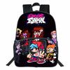 Friday Night Funkin Backpack Friday Night Funkin Printed Backpack Anime Large Capacity Boys and Girls Student Travel Backpack