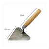 Truelle de Maçonnerie, Forme Triangle & Cœur, Outil Robuste pour la Pose de Briques, Truelle de Construction