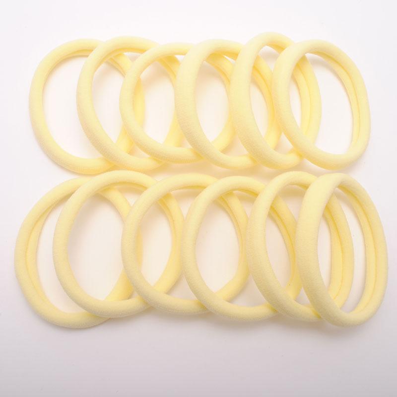 12Pieces Women Elastic Hair Bands Seamless Tie Big Hair Scrunchies Heavy Hair Gum Hair Accessories Birthday Gift Hair Holder