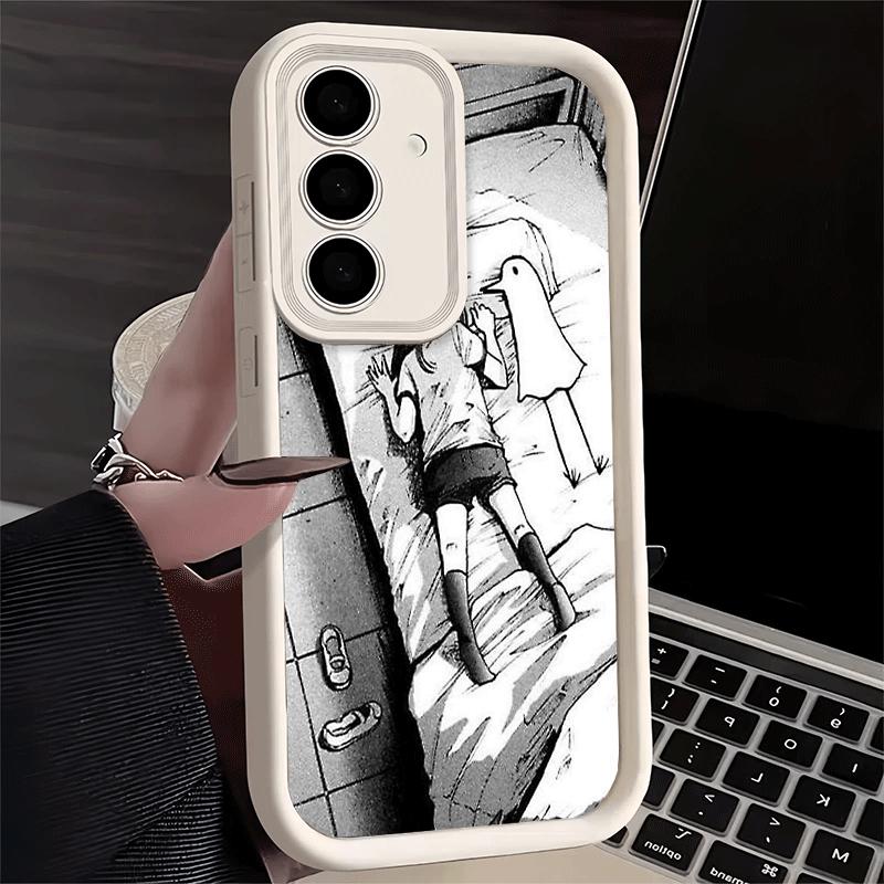 Phone Case for Samsung Galaxy S26 S25 Ultra S24 FE Oyasumi Punpun Anime Shell S23 Plus S22 + S21 S20 5G Soft Silicone Funda
