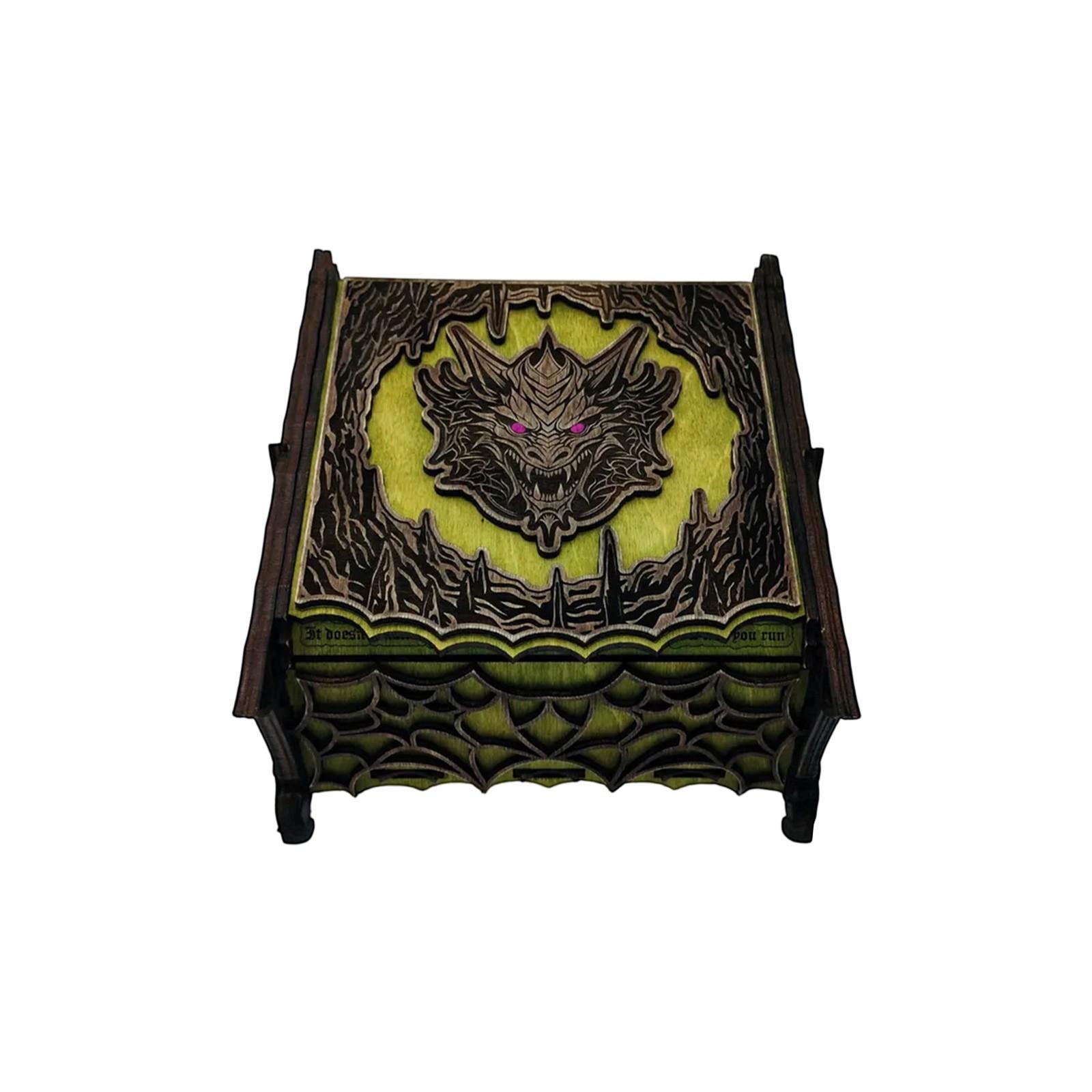 

Dragon Storage Box Dragon Pattern Wooden Box Wooden Crafts, Dragon Totem Storage Boxes One Size