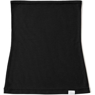 ReFa Vital Tech Moist Ribbed Waist Warmer Black LL-4L