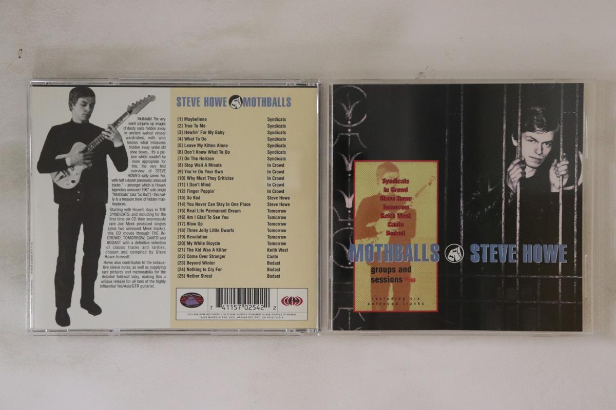 

CD STEVE HOWE - Mothballs CLP02542 Purple Pyramid 1998 US Rock Used