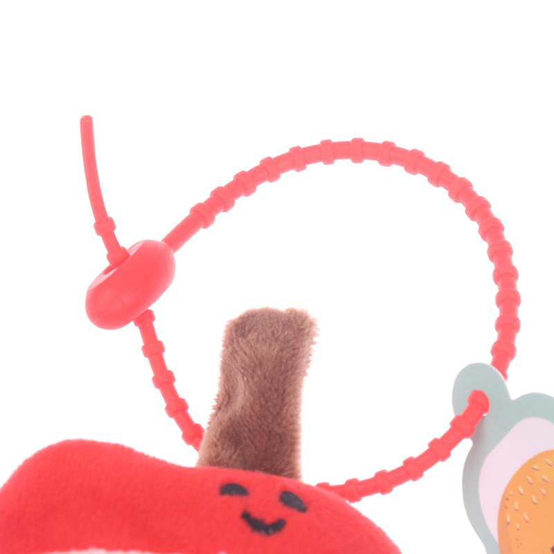 1Pc Plush Cartoon Bone Key Chain For Women Cool Cute Creative Funny Apple Core Fashion Pendant Key Ring Accessories Gift