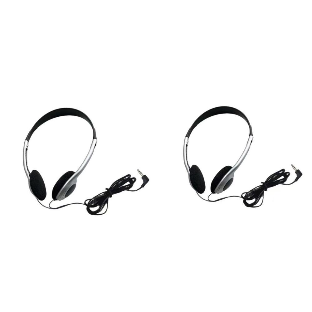 Stylish retro portable wired headphones 3.5mm over-ear sports headphones Compatible with computers, mobile phones, MP3 etc.