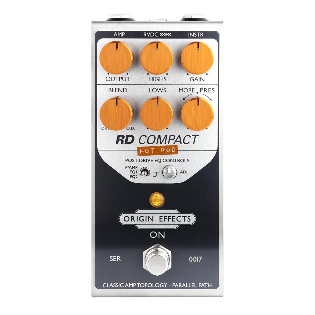 ORIGIN EFFECTS RD COMPACT Hot Rod Hot Rod Amp Overdrive