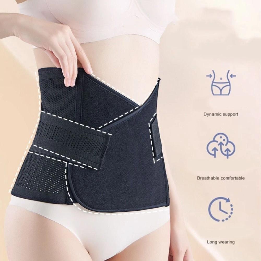 Tummy Control Waist Trainer Seamless Women Girdle Belt Postpartum Body Shaper Belt  Pregnant Woman