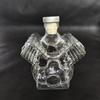 Car Motor Whiskey Decanter v8 Glass Bottle for Whiskey Bourbon Collectible Decoration