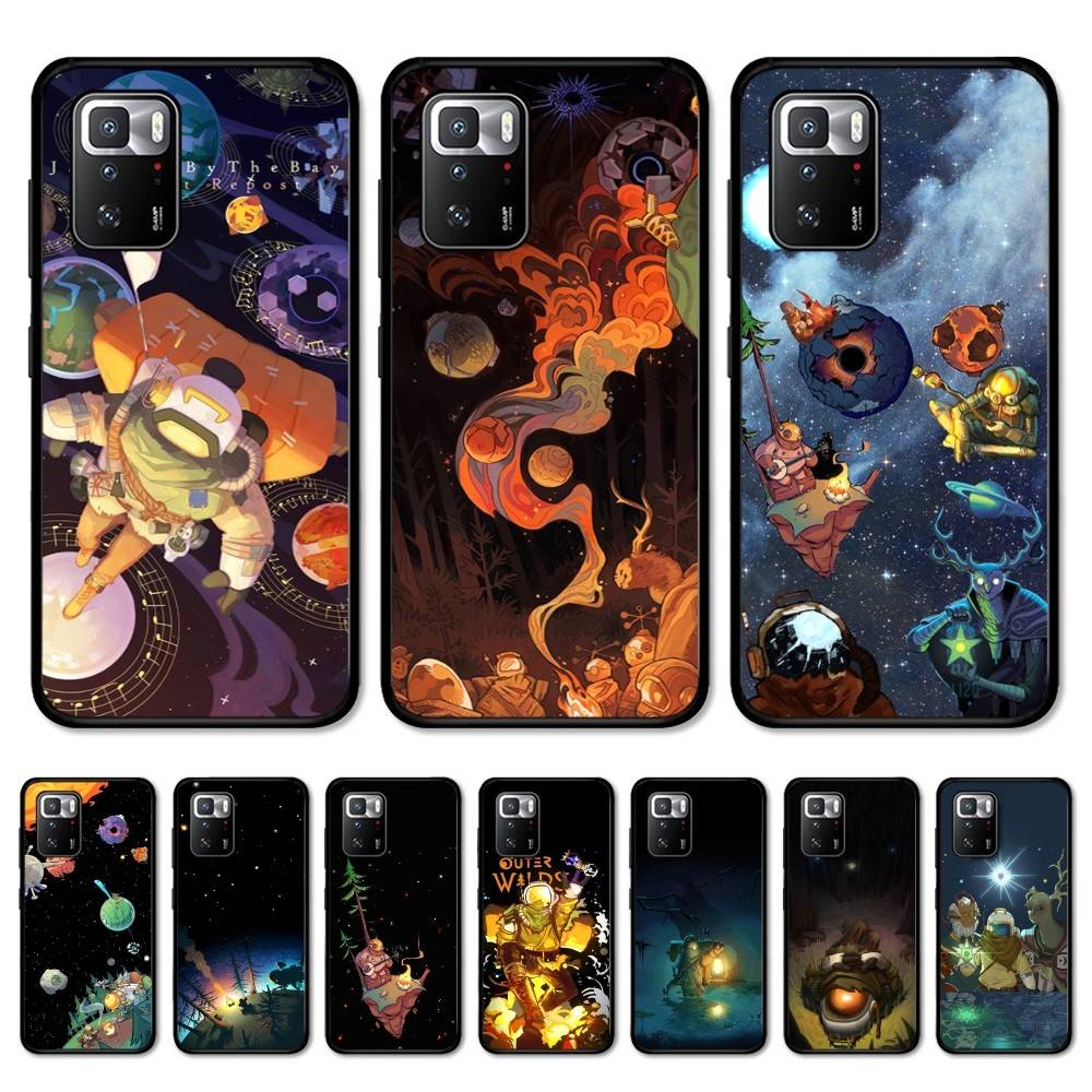 Outer Wilds Game Phone Case For Redmi Note 4 X 5 A 6 7 8 T 9 9S 10 11 11S 11Epro Poco M3 pro