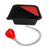 Car Oil Drain Pan Waste Oil Collection Tray Easy to Clean 9L Versatile Filter Screen with Funnel Container for Repairing