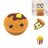 Charming Squishy Dessert Ice Cream Cone Pu Cookie And Waffle Pizza Foam Toy