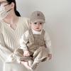 Frühling/Herbst Koreanische Baby-Baseballkappe - Entenschnabel, Mit Buchstaben, Sonnenschutz für Jungen & Mädchen