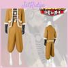 Komplettes Set My Hero Academia Hawks Cosplay-Kostüm für Spiel- und Anime-Fans
