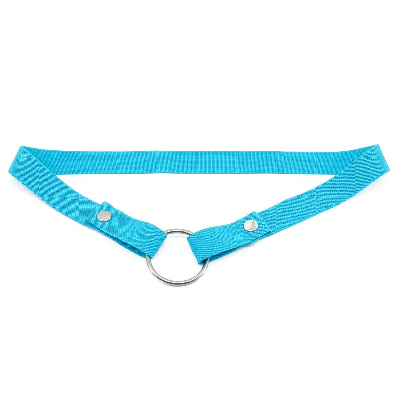 Adjustable Anti-Off Male Chastity Cage Device With Auxiliary Belt And Two-Way Widen Elastic Band Rope Sexy Underwear For Men