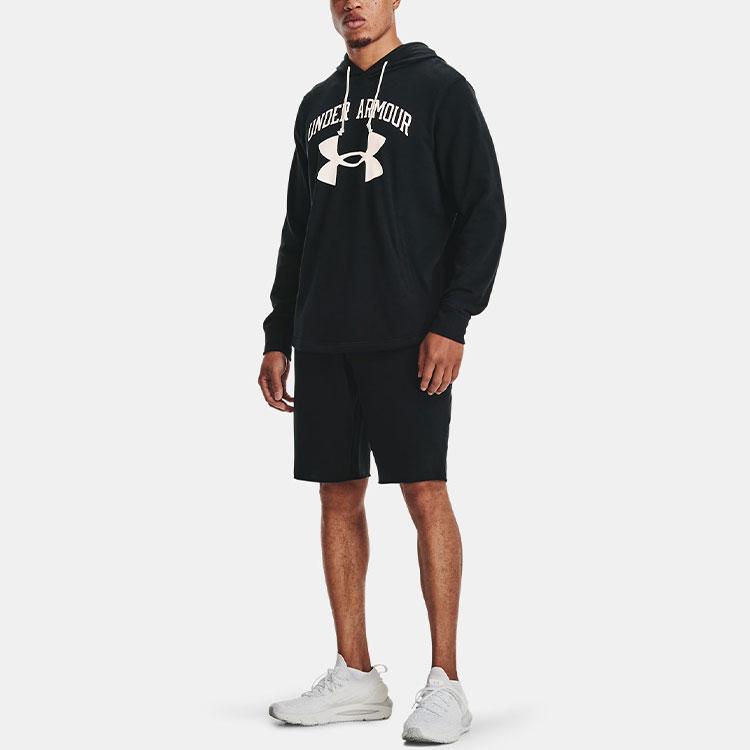 Under Armour Casual Sports Printed Breathable Shorts Men Bottoms Black 1361631-001