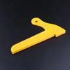 Yellow Wood Saw Push Stick Woodworking Wood Working Pusher Durable Block Pusher Tool  for Carpentry