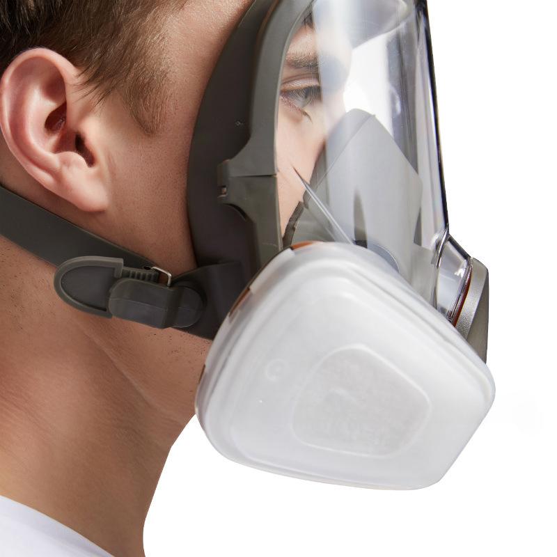 Anti-Fog 6800 Industrial Painting Spraying Respirator Safety Work Filter Dust Proof Full Face Formaldehyde Protection