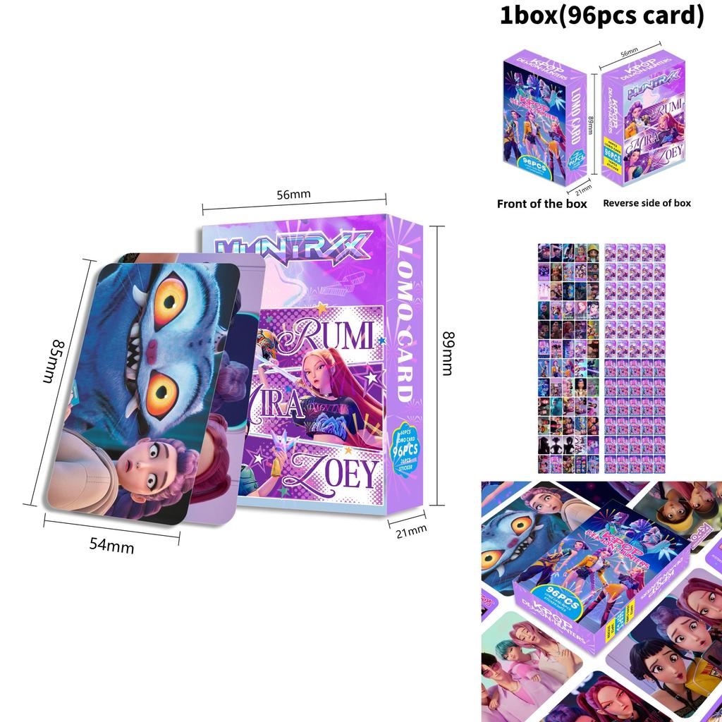 Kpop Demon Hunters Photo Stickers Postcard Collectors Card For Fans And Gifts