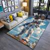 Giant Mecha Robot Design Carpet Suitable As a Non-slip Mat for the Living Room or Bedroom Sofa