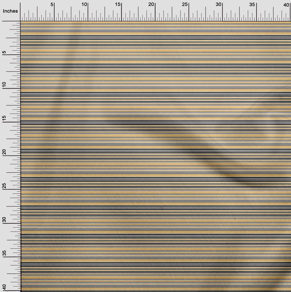 oneOone Cotton Flex Fabric Texture Stripe Print Fabric By Yard 40 Inch Wide