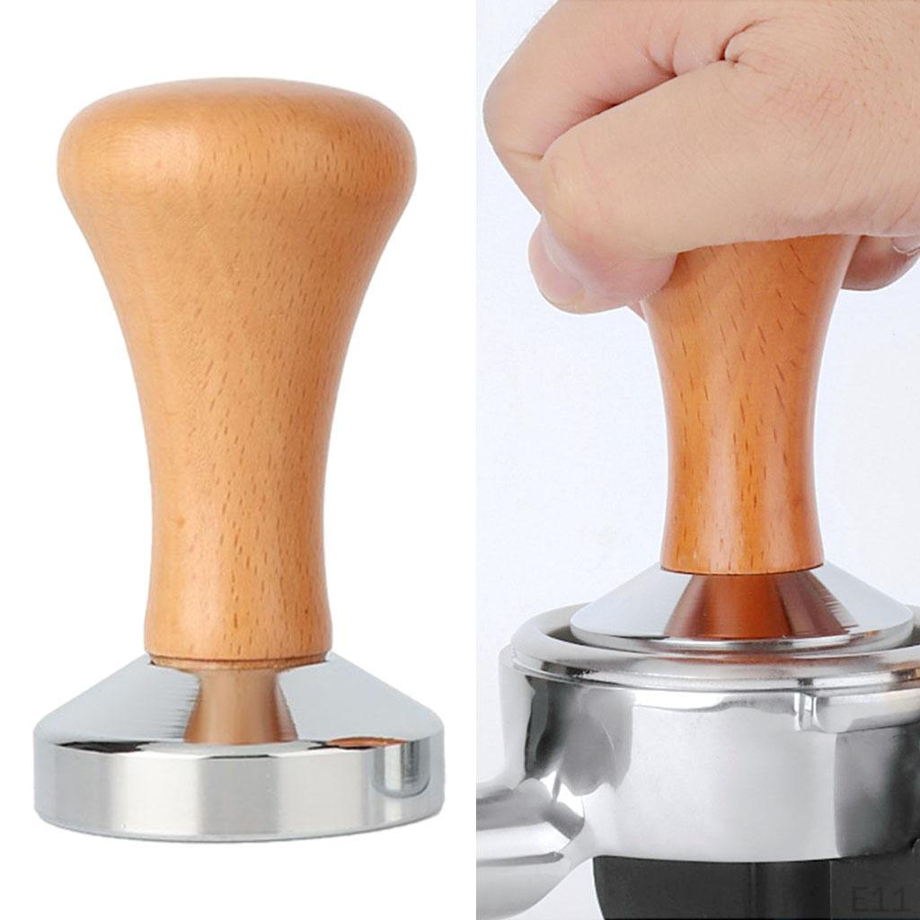 Coffee Dispenser / Leveler And Tamper, Dispensing Tool Cup Press with Flat Base