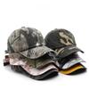 New Unisex Hiking Camouflage Tactics Baseball Cap Leaves Jungle Hat Unstructured Cotton 6 Panel Baseball Cap