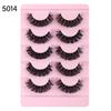 Reusable Fairy Fluffy Faux Mink Lashes False Eyelashes Fake Eyelashes Russian Strip Lashes