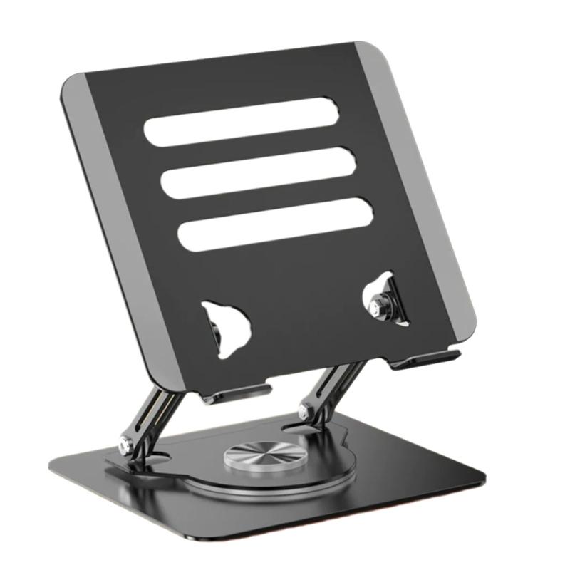 Ergonomic Height Adjustable Stand for Laptops Tablets Holder 360 Rotation Quick Assembly Comfortable Viewing