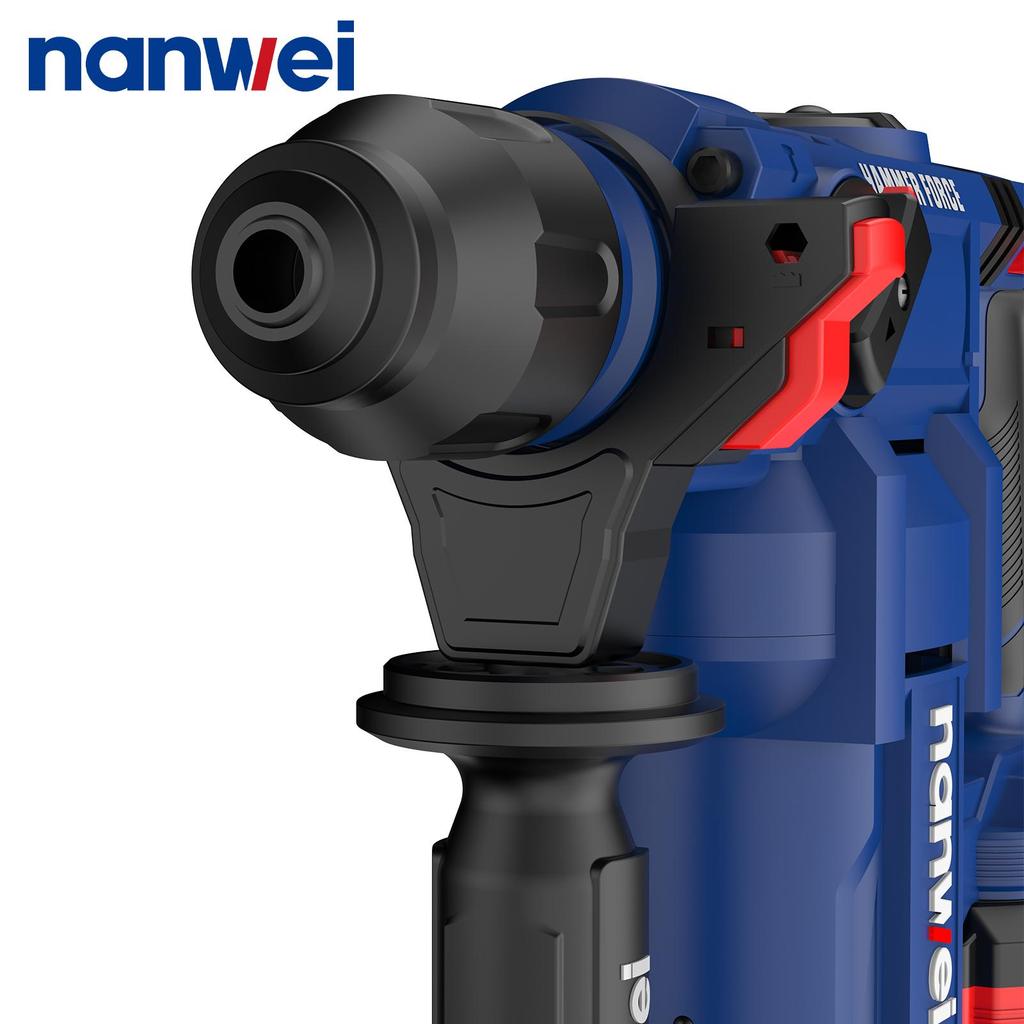 NANWEI 4J electric hammer drill, 1200 rpm, drilling range 6-16 mm