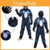 Weicher und atmungsaktiver Marvel Venom Symbiose Kinder Cosplay Overall Set