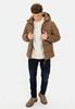 Winter Jacket Camel Active Steppblouson Removable Hood (430480-4X33) Sepia Brown