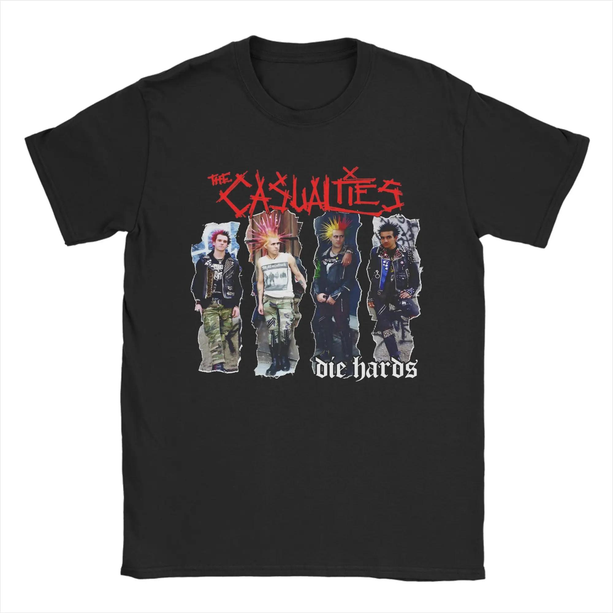 The Casualties of Jazz Band Tee Shirt for Men Women Arrival T Shirts Cotton Clothing S