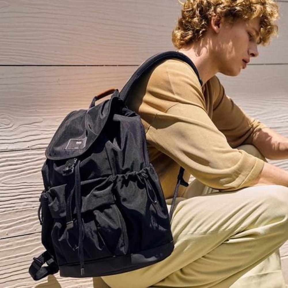 

Daks Black Water Repellent Nylon Backpack 15 Inch Laptop Storage Dbba5e650bk Single option