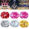Multicolors Cheerleader Pom Poms 30cm*37cm Gymnastics Pompoms  Dance Party Concert Decorator