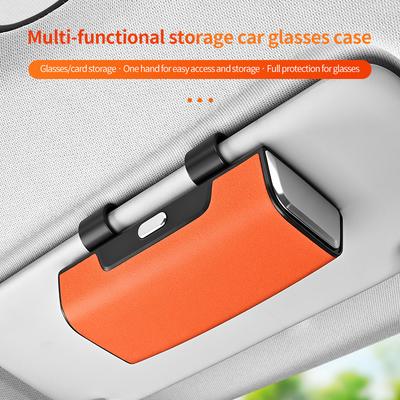 Car Glasses Storage Box, Car Glasses Clip, Sunglasses Storage Box, Comprehensive Collection of Multifunctional Products In the C