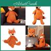 Cute Orange Fox Plush Toy For Girls Perfect Birthday Gift Soft And Huggable 15cm/33cm/42cm/65cm