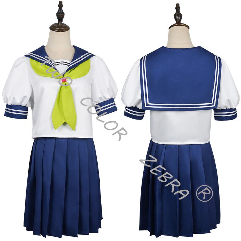 Neuer Anime Du und ich sind Gegensätze Miyu Suzuki Cosplay Kostüm Perücke JK Schuluniform Süßes Japanischer Stil Campus Set