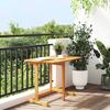 Folding Balcony Table 90 x 60 x 72 cm Solid Acacia Wood