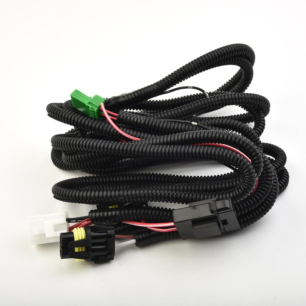 H11 Wiring Light Harness Fog With Led Indicator Switch Automotive Relay