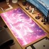 Mousepad Anime Fox Kawaii Mouse Pad Pc Gaming Accessiores Non-slip Large Mausepad with Lockedge Deskmat Podkladka Pod Mysz