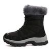 Autumn and winter large size outdoor velvet thickened sports women's snow boots high-top cotton shoes