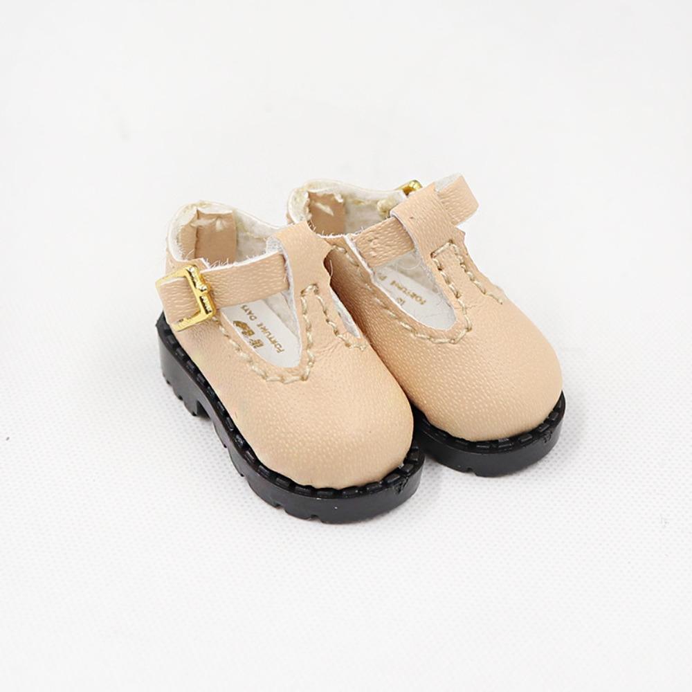 Pretend Play OB22 OB24 Shoes Cute Outfit Doll Leather Shoes For Blyth Doll Shoes  Doll Accessories