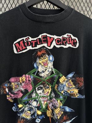 Vintage 1991 Mötley Crüe Decade of Decadence Czarna Koszulka Unisex S5XL WA2699 Koszulka Unisex